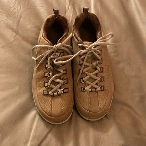 Skechers tan shape ups shoes size 7.5